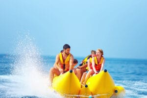 Sport acquatici: Paracadute , Banana o sofa e barca vetro sharm el sheikh