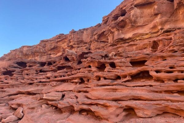 Jeep Safari Canyon Colorato Salama e Blue Hole Dahab snorkeling Cammellata nel deserto di Dahab durante il tour Blue Hole