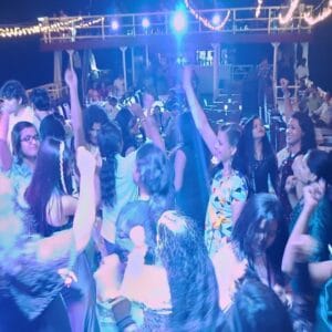 Cena romantica sulla barca a vela Sina Dream