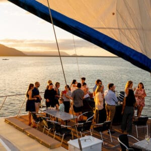 Cena romantica sulla barca a vela Sina Dream